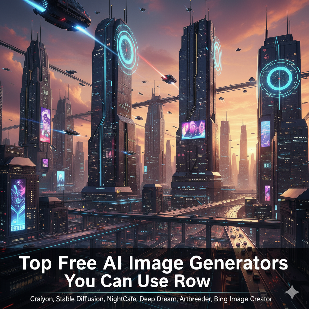 Top Free AI Image Generators You Can Use Right Now