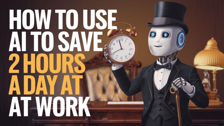How to Use AI to Save 2 Hours a Day at Work