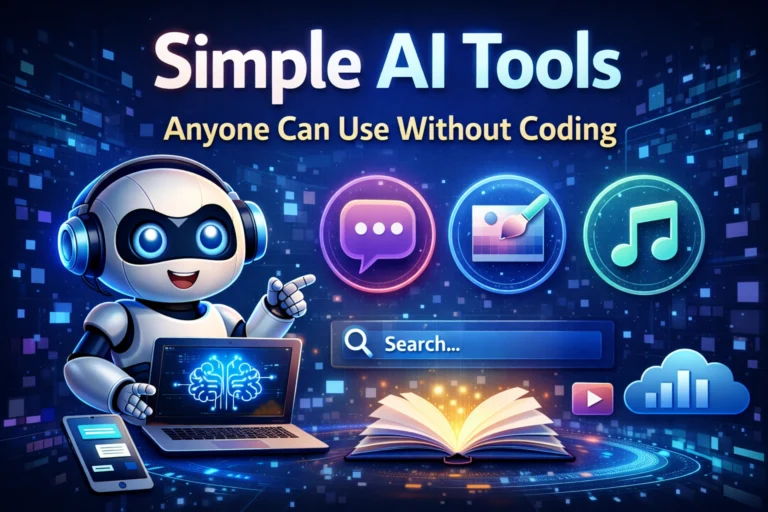 Simple AI Tools Anyone Can Use Without Coding