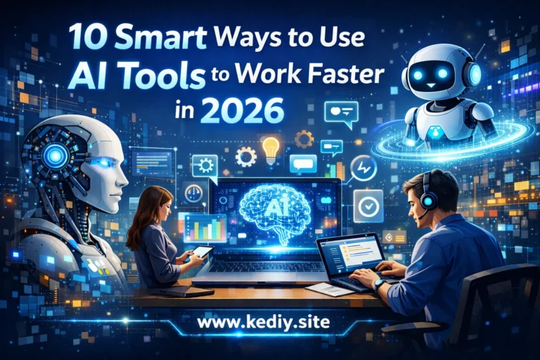 10 Smart Ways to Use AI Tools to Work Faster in 2026